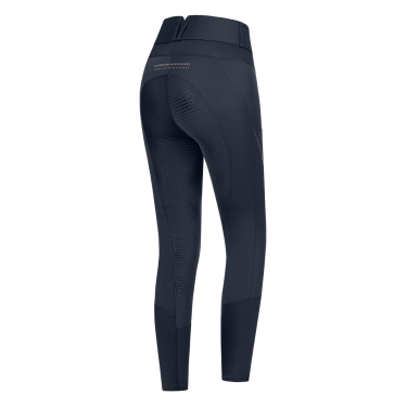 Pantaloni da equitazione termici ELT Mina Blu profondo