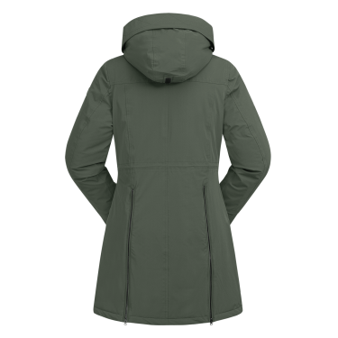 Parka da equitazione invernale ELT Performance Ontario Oliva scuro Kaki Parka da equitazione invernale ELT Performance Ontario Oliva scuro Kaki