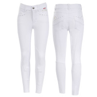 Pantaloni Olivia B Vertigo bambina Bianco brillante