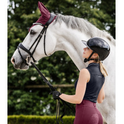 Polo tecnico senza maniche ELT Paris Blu profondo