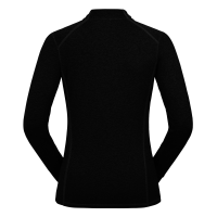 T-shirt con zip ELT funzionale Milano Nero