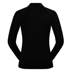 T-shirt con zip ELT funzionale Milano Nero
