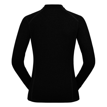 T-shirt con zip ELT funzionale Milano Nero