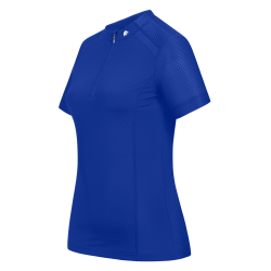 T-shirt con zip ELT funzionale Nancy Blu zaffiro