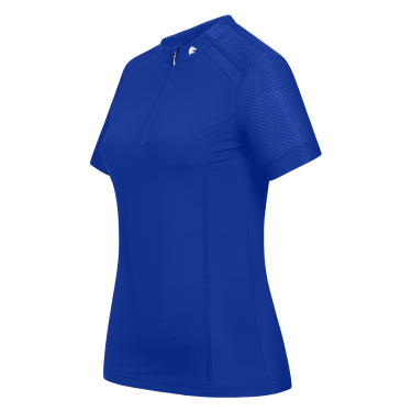 T-shirt con zip ELT funzionale Nancy Blu zaffiro