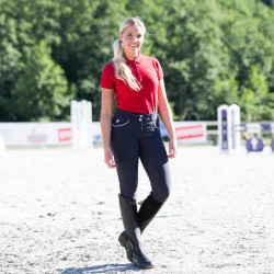 Pantaloni da equitazione Nordic Performance Horze con grip in silicone Peacoat blu scuro Pantaloni da equitazione Nordic Performance Horze con grip in silicone Peacoat blu scuro