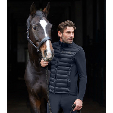 Gilet senza maniche ELT softshell Maine uomo Blu profondo