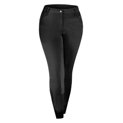 Pantaloni da equitazione ELT Dahlia Silicone Nero