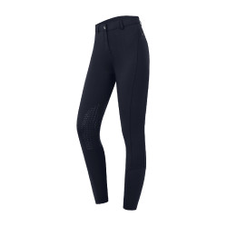 Pantaloni da equitazione ELT Essential grip al ginocchio donna Blu profondo Pantaloni da equitazione ELT Essential grip al ginocchio donna Blu profondo
