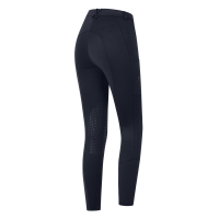 Pantaloni da equitazione ELT Essential grip al ginocchio donna Blu profondo Pantaloni da equitazione ELT Essential grip al ginocchio donna Blu profondo