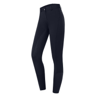 Pantaloni da equitazione ELT Essential in silicone da donna Nero