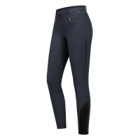 Pantaloni da equitazione ELT Lucy Glam in silicone Blu notte Pantaloni da equitazione ELT Lucy Glam in silicone Blu notte