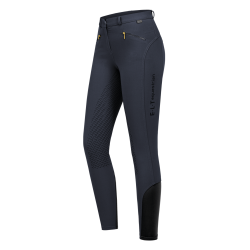 Pantaloni da equitazione ELT Lucy Glam in silicone Blu notte Pantaloni da equitazione ELT Lucy Glam in silicone Blu notte