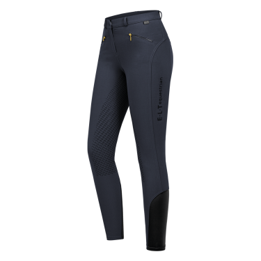 Pantaloni da equitazione ELT Lucy Glam in silicone Blu notte Pantaloni da equitazione ELT Lucy Glam in silicone Blu notte