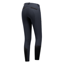 Pantaloni da equitazione ELT Lucy Glam in silicone Blu notte Pantaloni da equitazione ELT Lucy Glam in silicone Blu notte