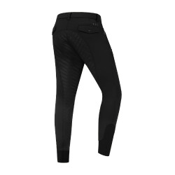Pantaloni da equitazione ELT Marc silicone uomo Nero