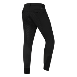 Pantaloni da equitazione ELT Marc silicone uomo Nero