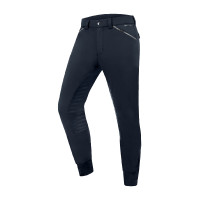 Pantaloni da equitazione ELT Marc silicone uomo Nero