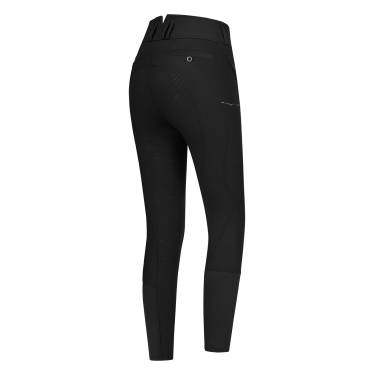 Pantaloni da equitazione ELT Mathilda Glam a vita alta Nero