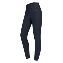 Pantaloni da equitazione ELT Mathilda Glam a vita alta Blu profondo