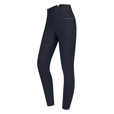 Pantaloni da equitazione ELT Mathilda Glam a vita alta Blu profondo