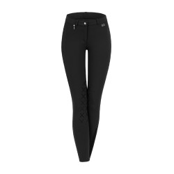Pantaloni da equitazione ELT Micro grip ginocchia Nero