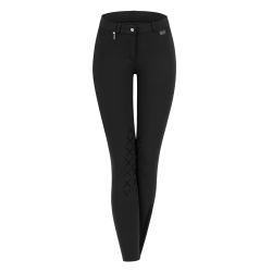 Pantaloni da equitazione ELT Micro grip ginocchia Nero