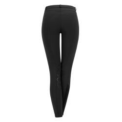 Pantaloni da equitazione ELT Micro grip ginocchia Nero