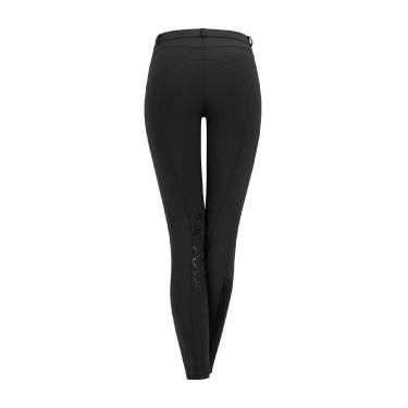 Pantaloni da equitazione ELT Micro grip ginocchia Nero