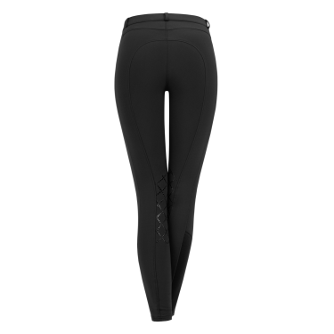 Pantaloni da equitazione ELT Micro grip ginocchia Nero