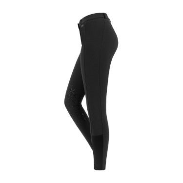 Pantaloni da equitazione ELT Micro grip ginocchia Nero
