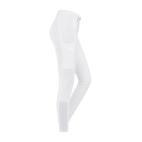 Pantaloni da equitazione ELT Micro grip ginocchia Bianco