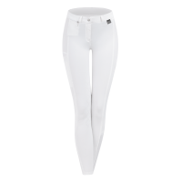 Pantaloni da equitazione ELT Micro grip ginocchia Bianco Pantaloni da equitazione ELT Micro grip ginocchia Bianco