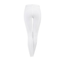 Pantaloni da equitazione ELT Micro grip ginocchia Bianco
