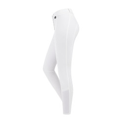 Pantaloni da equitazione ELT Micro grip ginocchia Bianco