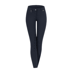 Pantaloni da equitazione ELT Micro grip ginocchia Blu notte