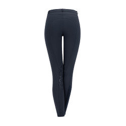 Pantaloni da equitazione ELT Micro grip ginocchia Blu notte