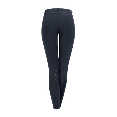 Pantaloni da equitazione ELT Micro grip ginocchia Blu notte