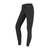 Pantaloni da equitazione ELT Micro Sport silicone Nero