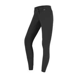 Pantaloni da equitazione ELT Micro Sport silicone Nero