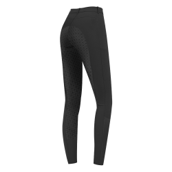 Pantaloni da equitazione ELT Micro Sport silicone Nero