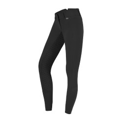 Pantaloni da equitazione ELT Micro Sport in silicone a vita alta Nero Pantaloni da equitazione ELT Micro Sport in silicone a vita alta Nero