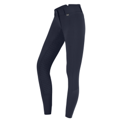 Pantaloni da equitazione ELT Micro Sport in silicone a vita alta Blu notte