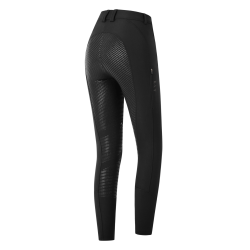 Pantaloni da equitazione ELT Oktavia in silicone Nero Pantaloni da equitazione ELT Oktavia in silicone Nero