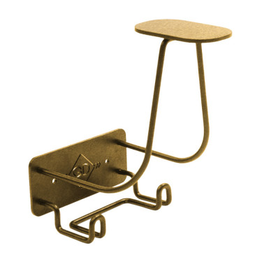 Porta Casco con Gancio in Acciaio Grooming Deluxe by Kentucky Oro