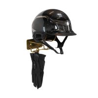 Porta Casco con Gancio in Acciaio Grooming Deluxe by Kentucky Nero Porta Casco con Gancio in Acciaio Grooming Deluxe by Kentucky Nero