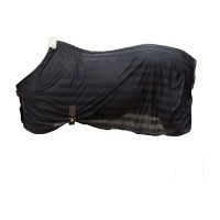 Coperta anti-mosche leggera a righe Kentucky Nero