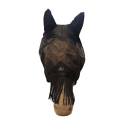 Maschera antimosche classic orecchie & frange per il naso Kentucky Nero