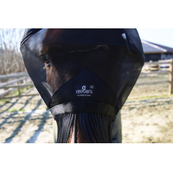 Maschera antimosche classic orecchie & frange per il naso Kentucky Maschera antimosche classic orecchie & frange per il naso Kentucky