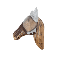 Maschera antimosche classic orecchie & frange per il naso Kentucky Nero